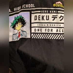 My Hero Academia Izuku Midoriya shirt XL